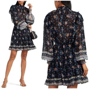 Ulla Johnson floral ruffle dress
